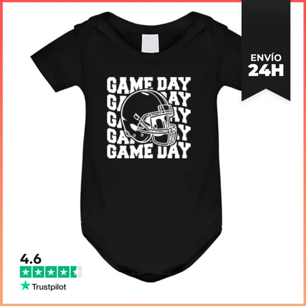 Body Bebé GAME DAY AMERICAN FOOTBALL LaTostadora