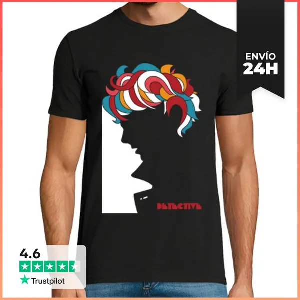 Camiseta Hombre Clásica The Detective LaTostadora