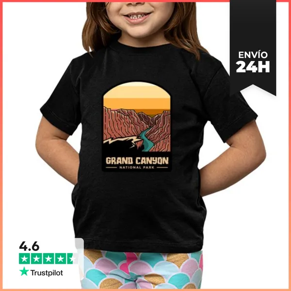 Camiseta Clásica Para Niños Gran Cañón LaTostadora