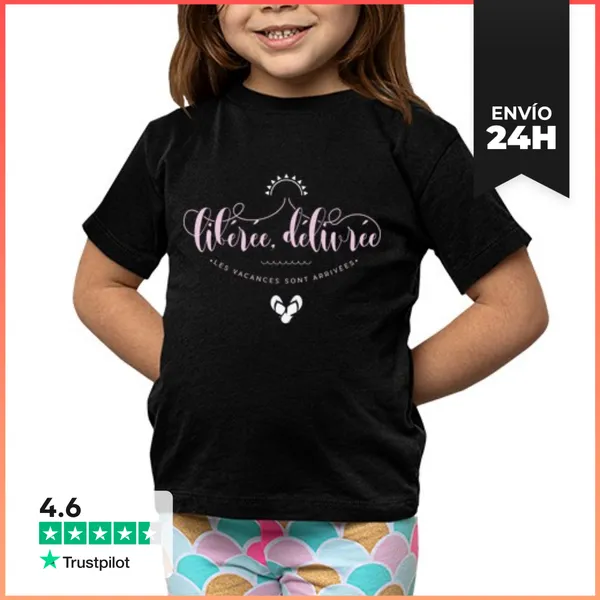 Camiseta Clásica Para Niños Liberado Entregado LaTostadora