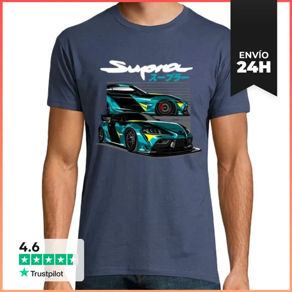 Camiseta Hombre Clásica Supra A90 LaTostadora