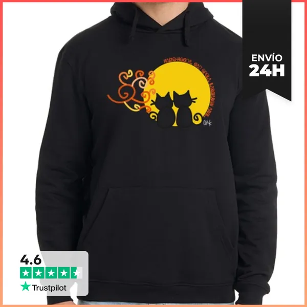 Sudadera Unisex Con Capucha Haize-hegoa LaTostadora