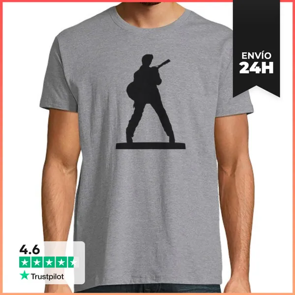 Camiseta Hombre Clásica THE KING LaTostadora
