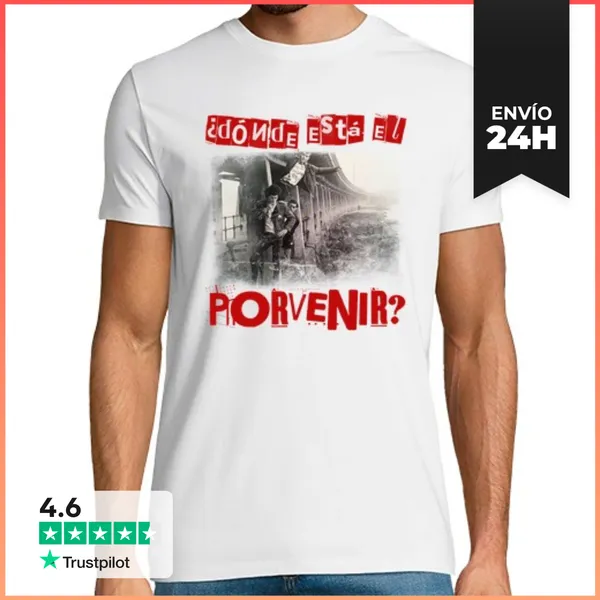 Camiseta Hombre Clásica Porvenir LaTostadora