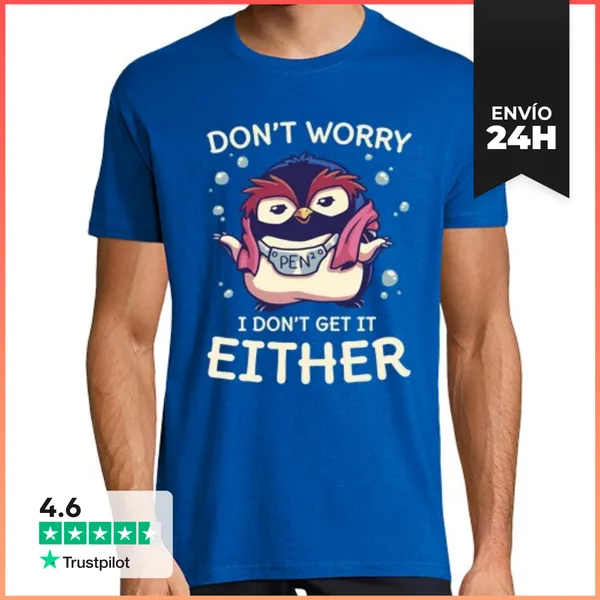 Camiseta Hombre Clásica Pen Pen Evangelion 90s Anime Camiseta