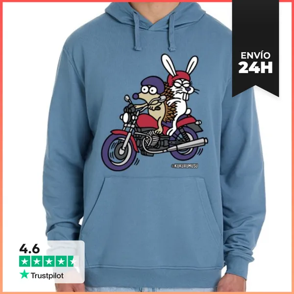 Sudadera Unisex Con Capucha PAKETE LaTostadora