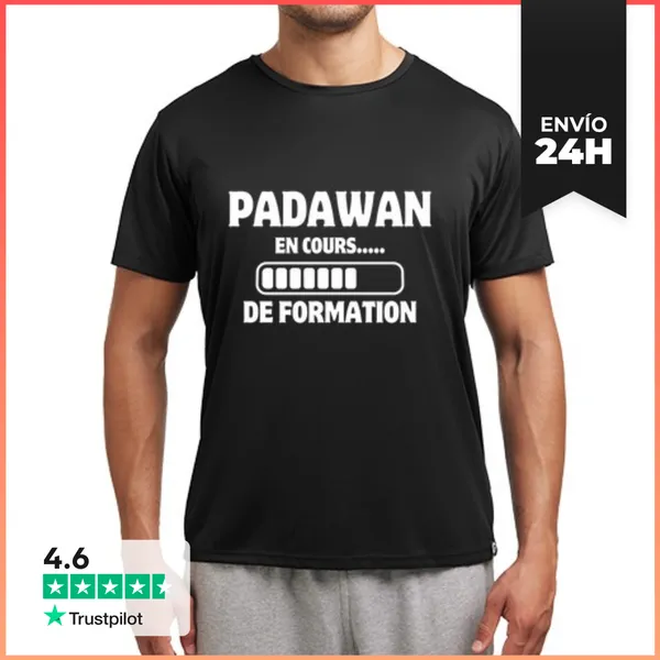 Camiseta Deportiva Hombre Padawan LaTostadora