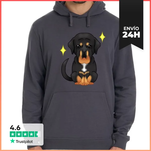 Sudadera Unisex Con Capucha Mastín Español LaTostadora