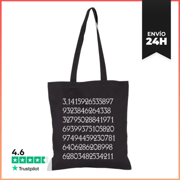Bolsa De Tela Profesor De Matemáticas Genial Dígitos De Pi