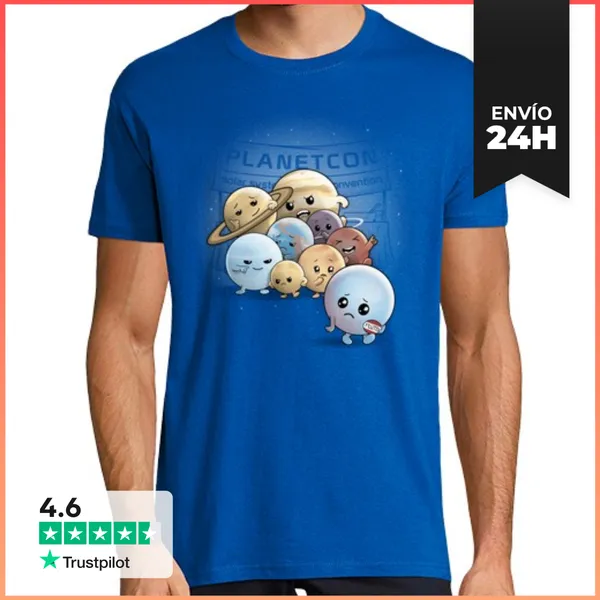 Camiseta Hombre Clásica Planet No More LaTostadora