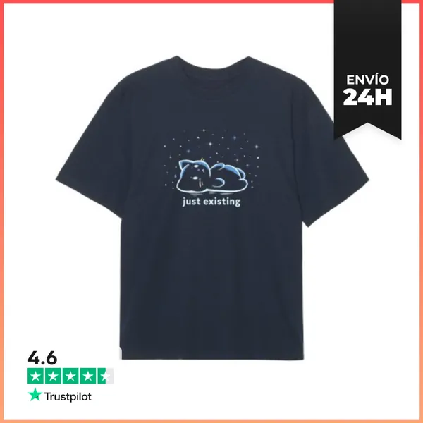 Camiseta Oversize Solo Existir - Camiseta Oversized LaTostadora