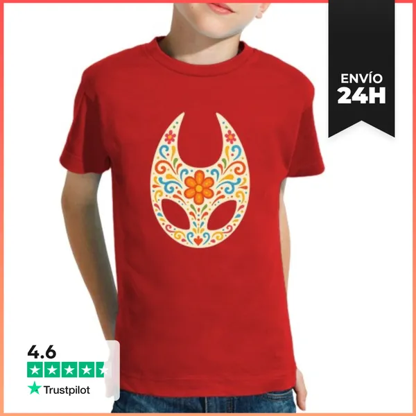 Camiseta Clásica Para Niños Hornet Silksong Sugar Skull