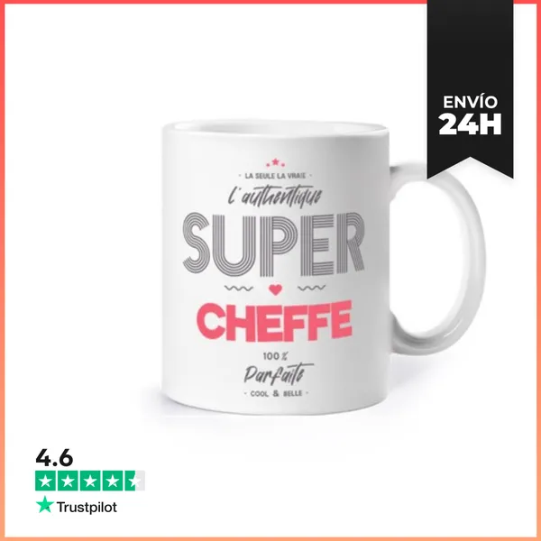Taza El Autentico Superchef LaTostadora