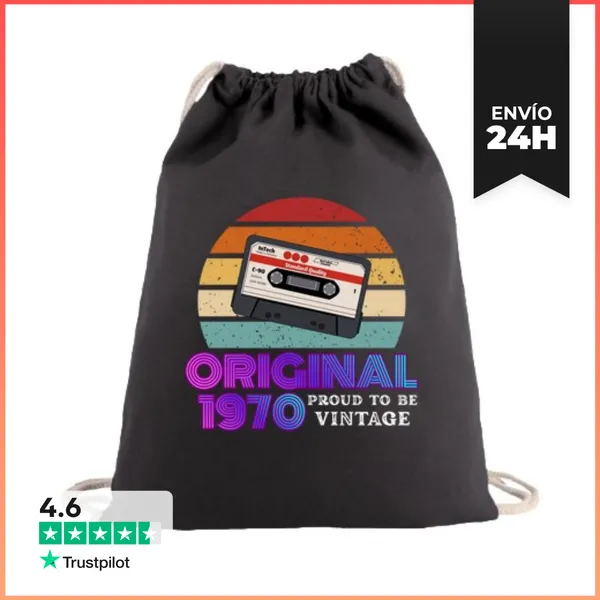 Mochila Saco Con Cuerdas Diseño 4772524 LaTostadora