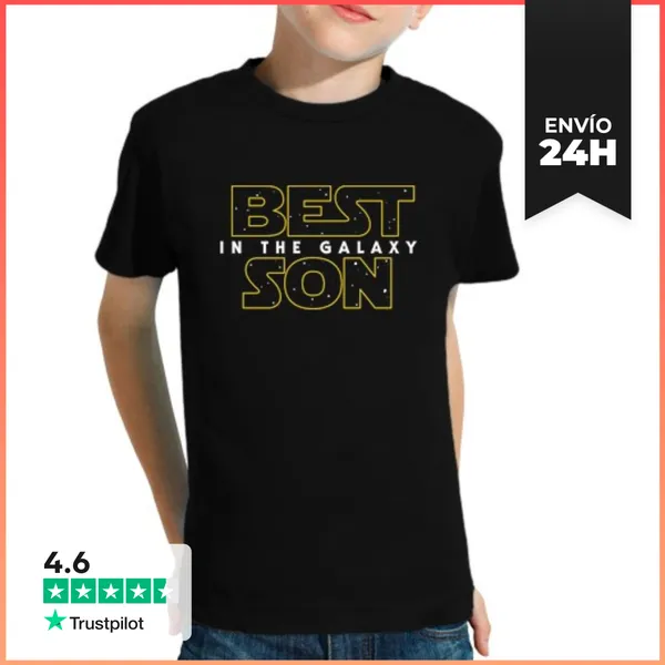 Camiseta Clásica Para Niños Best Son In The Galaxy SW V2