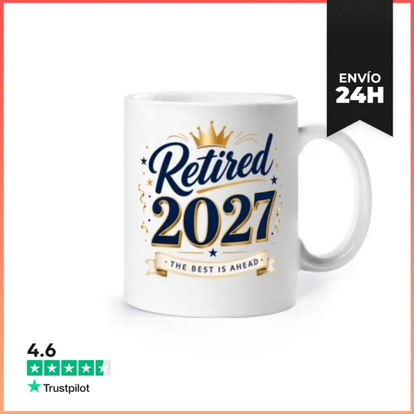 Taza Retired 2027 The Best Is Ahead - Officially Retired