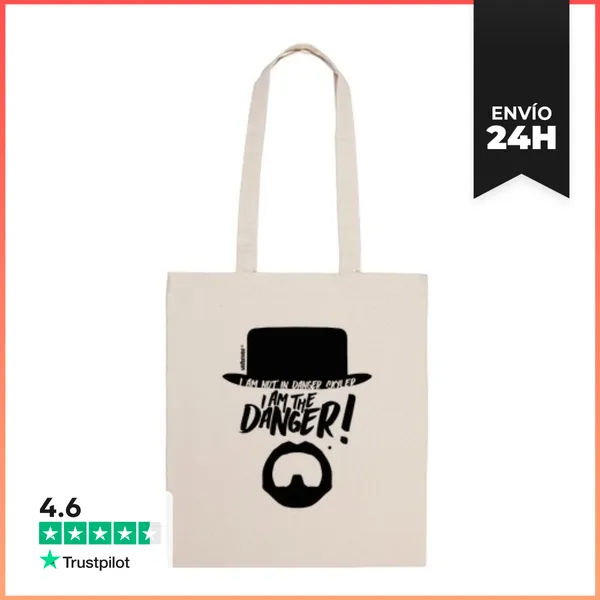 Bolsa De Tela Breaking Bad - I Am The Danger LaTostadora