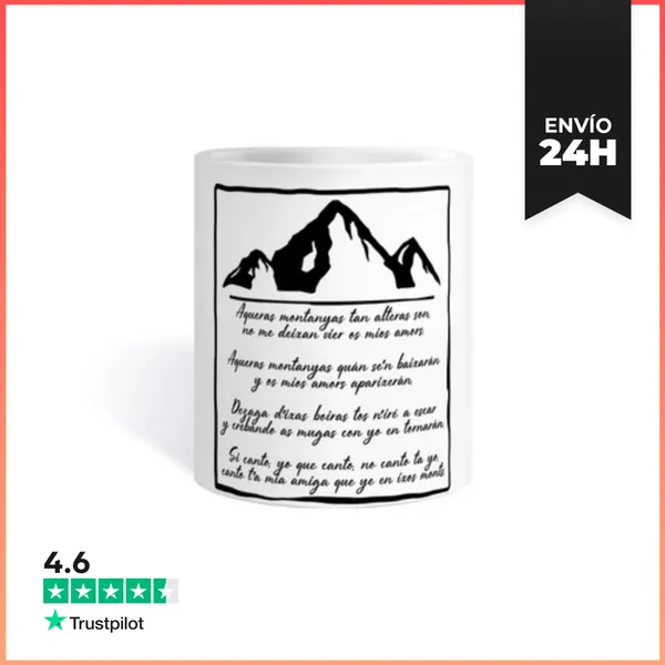 Taza Aqueras Montanyas LaTostadora