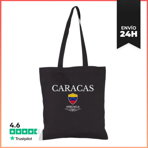 Bolsa De Tela Amo Caracas, Recuerdo De Caracas LaTostadora
