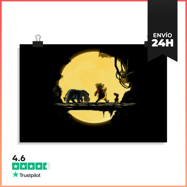 Póster Horizontal Winnie King LaTostadora