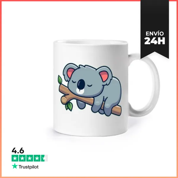 Taza Koala En Una Rama LaTostadora