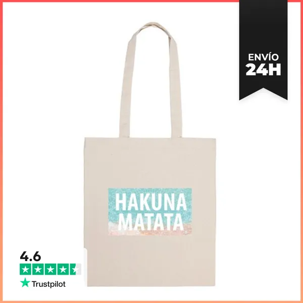 Bolsa De Tela Hakuna Matata LaTostadora