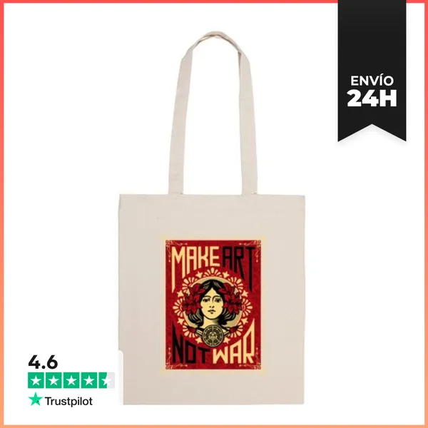 Bolsa De Tela Make Art LaTostadora