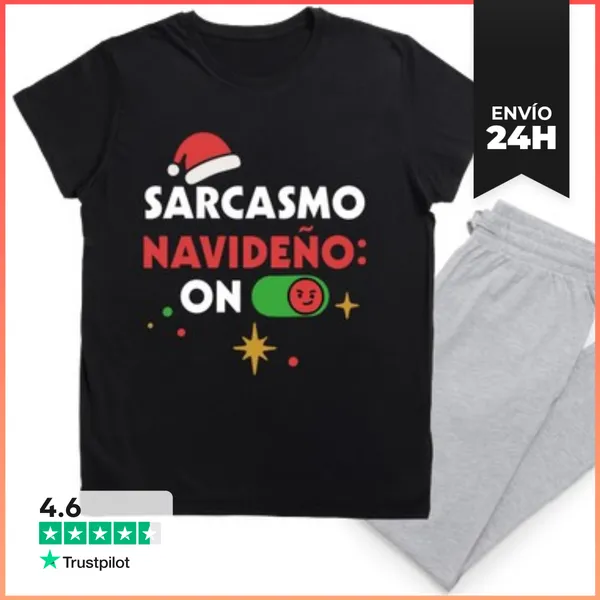 Pijama SARCASMO NAVIDEÑO LaTostadora