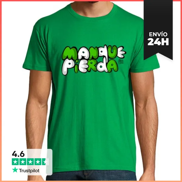 Camiseta Hombre Clásica Camiseta Hombre Manque Pierda LaTostadora