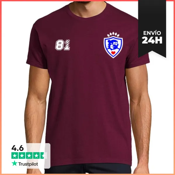 Camiseta Hombre Clásica ESCUDO 81 SE LaTostadora