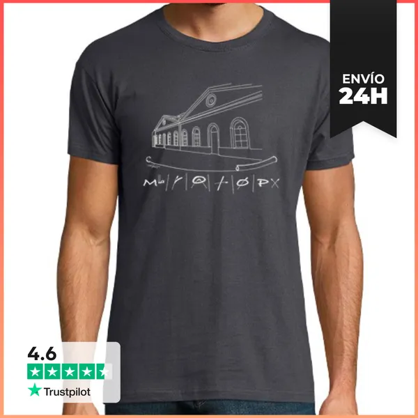 Camiseta Hombre Clásica Bodega 4 LaTostadora