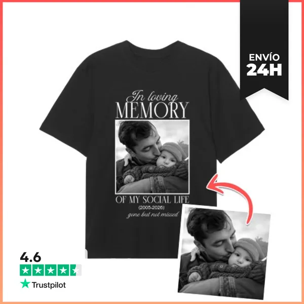 Camiseta Oversize Camiseta Ovsersize In Loving Memory Of My