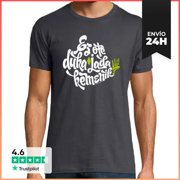 Camiseta Hombre Clásica Txalaparta LaTostadora