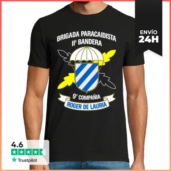 Camiseta Hombre Clásica Camiseta BpacII 9Cia Mod.2 LaTostadora
