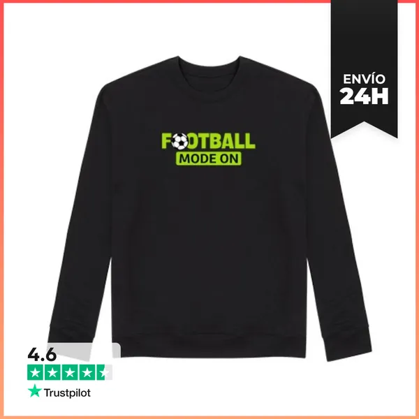 Sudadera Unisex Modo De Fútbol Activado LaTostadora