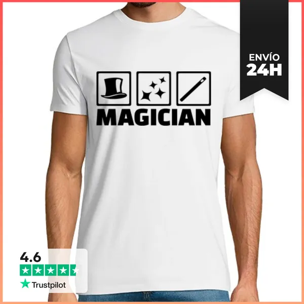 Camiseta Hombre Clásica Equipos Mago LaTostadora