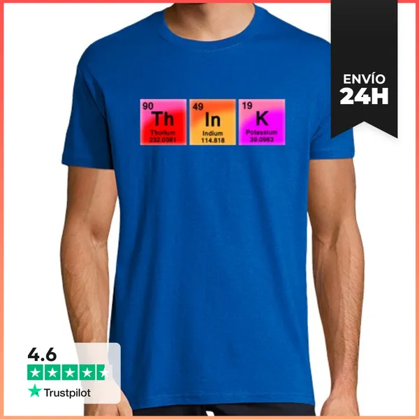 Camiseta Hombre Clásica Piensa, Piensa... LaTostadora