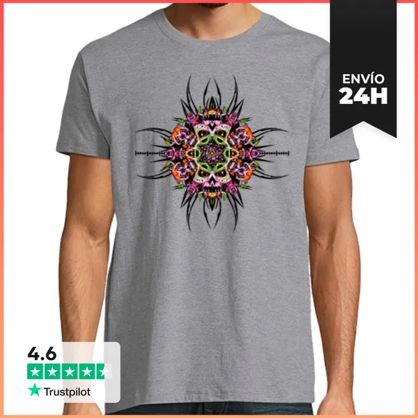Camiseta Hombre Clásica Psicodélico LaTostadora