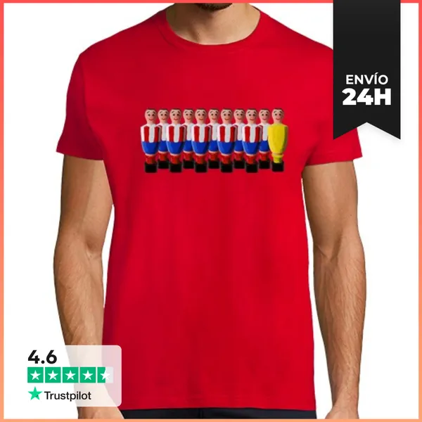 Camiseta Hombre Clásica EQUIPO ATLETICO LaTostadora