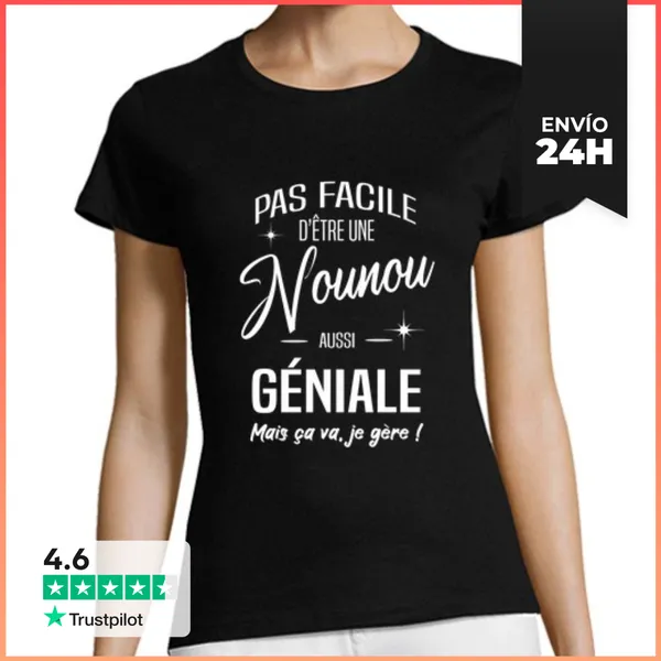 Camiseta Mujer Clásica Niñera Y Niñera LaTostadora