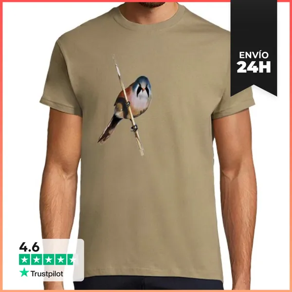 Camiseta Hombre Clásica Bigotudo Sandunguero LaTostadora
