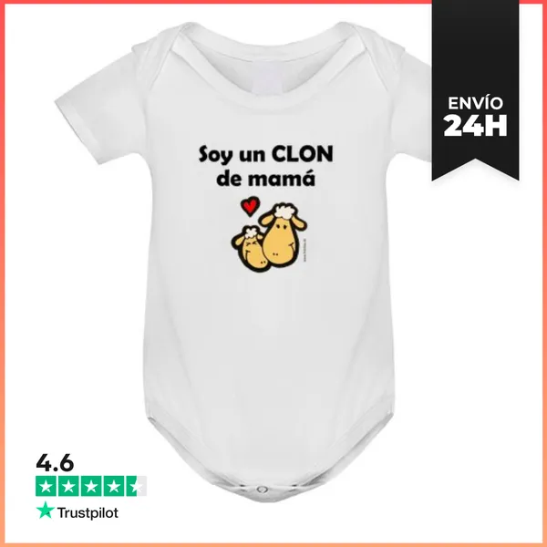 Body Bebé Clon Mamá LaTostadora