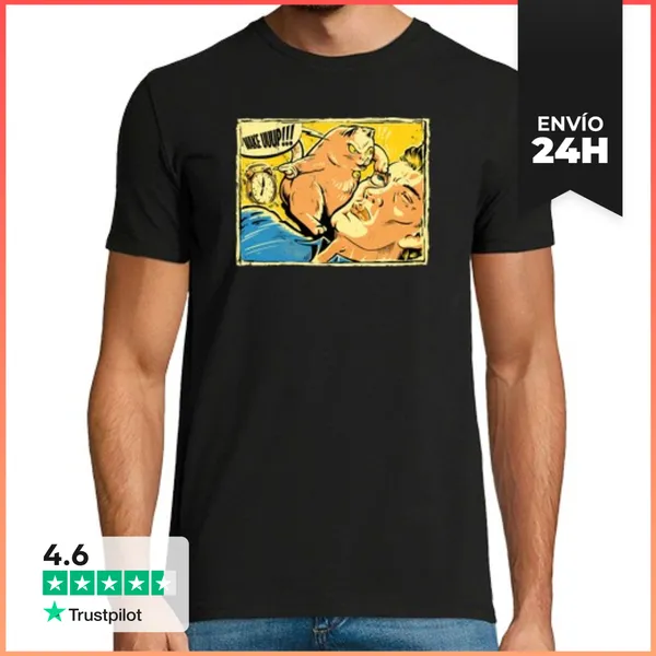 Camiseta Hombre Clásica Despertar LaTostadora