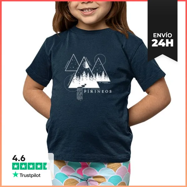 Camiseta Clásica Para Niños Pirineos LaTostadora