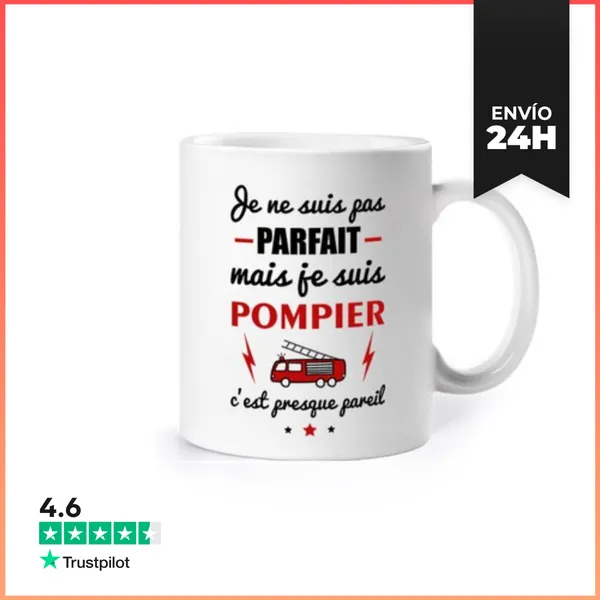Taza Bombero No Perfecto LaTostadora