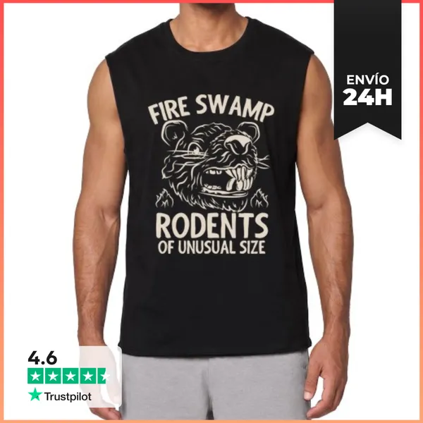 Camiseta Sin Mangas Rodents Of Unusual Size LaTostadora