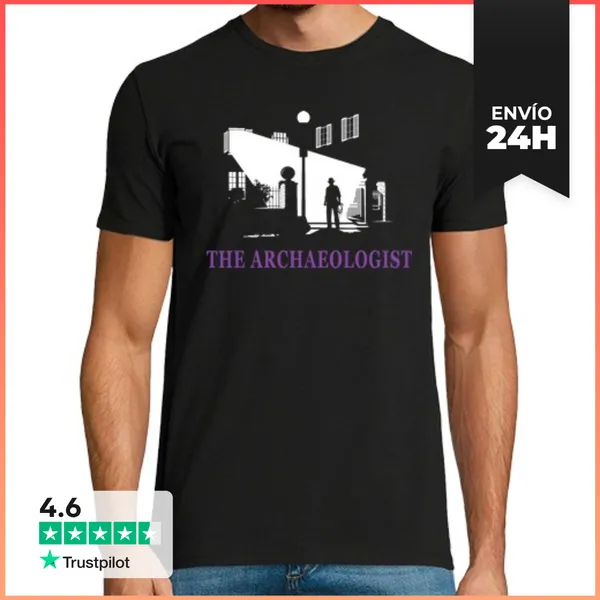 Camiseta Hombre Clásica El Arqueólogo LaTostadora