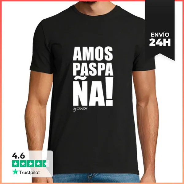 Camiseta Hombre Clásica Vamos Para España LaTostadora