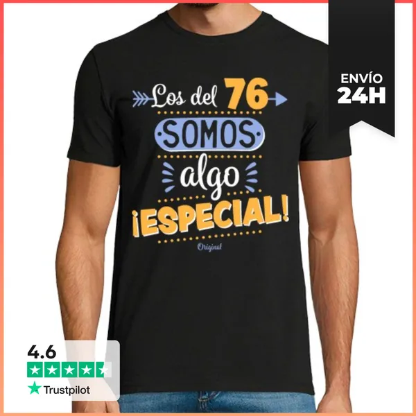 Camiseta Hombre Clásica Los Del 76 LaTostadora