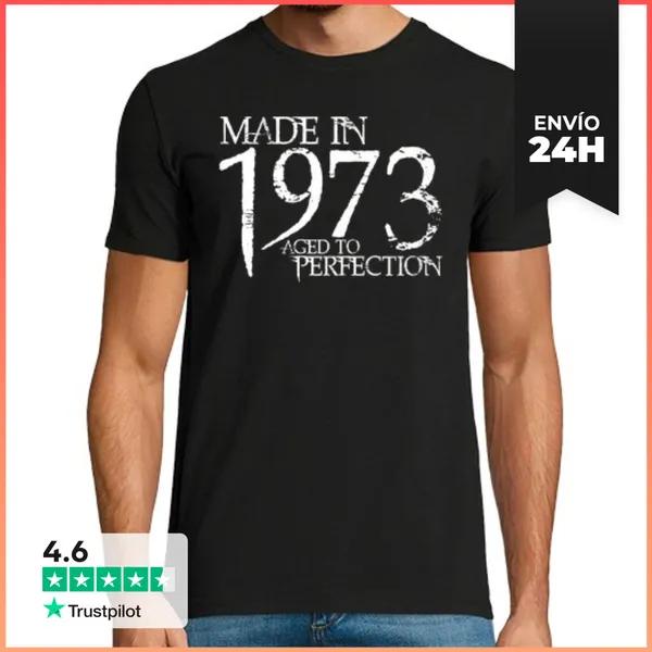 Camiseta Hombre Clásica 1973 Northwood Blanco LaTostadora